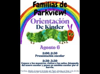 Orientación de Kinder